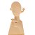 Escultura Mulher em Poliresina – 19x9x6cm - Imagem 2