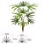 A. Palmeira Raphis Real Toque X9 (Verde) – 1m - Imagem 1