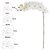 H. Orquídea Phalaenopsis c/Print Real Toque X9 (Branco) – 90cm - Imagem 1