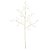 Haste Decorativa com Pérolas – Dourado – 72 cm - Imagem 1