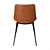 Cadeira Alicia Rivatti Caramelo e Cinza Escuro | Design Moderno - Imagem 4