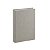 Livro-Caixa em MDF com Revestimento em Linho - 15x20 Cinza Claro (13594) - Imagem 1