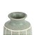 Vaso Decorativo em Cerâmica Verde com Grid Branco (22629) - Imagem 4