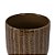 Cachepot de Cerâmica Castanho com Plumas MOAS | Decoração (22850,22852,22854) - Imagem 4