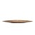 Centro de Mesa Decorativo Canoa Metal Texturizado Dourado Envelhecido (22026/22027) - Imagem 2