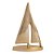 Escultura Barco Decorativa em Metal (22002/22003) | Decoração - Imagem 2