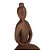 Escultura Yoga Meditação em Madeira Dhyana Mudra (21906) | Decoração - Imagem 4