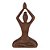 Escultura Yoga Saudação ao Sol em Madeira Anjali Mudra (21908) - Imagem 1