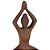 Escultura Yoga Saudação ao Sol em Madeira Anjali Mudra (21908) - Imagem 3