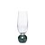 Jogo de Taças para Espumante em Cristal e Mármore Verde 210ml - 2 Peças (23112) | Decoração - Imagem 1