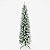 Árvore de Natal Slim Nevada 370 Galhos Verde e Branco 2,10 m (AR034-21-I) - Imagem 1