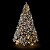 Árvore de Natal Nevada com 500 LEDs 1480 Galhos Verde 2,10m (AR113-21) - Imagem 1