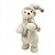 Urso Decorativo de Natal em Pé Bege | 57 e 83 cm (BC2537/BC2538-I) - Imagem 2