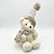 Urso Decorativo de Natal Sentado Bípede Bege 30 cm (BC2554-I) | Decoração - Imagem 1