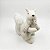 Esquilo Decorativo de Natal Branco 43 cm (BC2556) | Decoração - Imagem 1