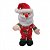 Papai Noel Decorativo de Natal com Som Vermelho 32 cm (BT2692) - Imagem 1