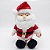 Papai Noel Decorativo de Natal com Som Vermelho 26 cm (BT2700) - Imagem 1