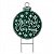 Placa Decorativa de Natal “Merry Christmas” Verde e Branca 101cm (ME1351) - Imagem 1