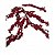 Galho Decorativo de Natal Vermelho 73cm (GN3581) | Decoração - Imagem 2