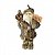 Papai Noel Decorativo em Pé Marrom e Xadrez 60cm (PN1146) | Decoração - Imagem 1