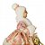 Mamãe Noel Decorativa com Floco de Neve Rosa e Branco 50cm (PN2161) - Imagem 2