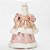 Mamãe Noel Decorativa com Floco de Neve Rosa e Branco 50cm (PN2161) - Imagem 3