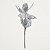 Flor de Poinsétia Artificial Prata 25cm (GN3535) | Decoração - Imagem 1