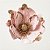 Magnólia de Natal Artificial Aveludada Rosa Claro 22cm (85293002) | Decoração - Imagem 2