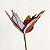 Flor Natalina Aveludada Cobre e Cinza com Enfeites Dourados e Madeira 27cm (FL6602) - Imagem 3