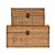 Baú Decorativo em Rattan | P e G (19980) | Decoração - Imagem 1