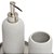 Kit para Banheiro em Polirresina Branco 3 Peças (21655) | Decoração - Imagem 3