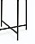Mesa Lateral em Metal Preta Baixa 43,5cm (12195) | Decoração - Imagem 3