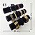 Expositor Tripla E-3 Preto Aveludado 23×16,5cm (E-3P) | Decoração - Imagem 1