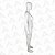 Manequim Feminino Plus Size - Branco - Imagem 1