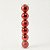 Bolas de Natal Vermelhas Foscas 8cm com 6 Peças (81909001) - Imagem 1