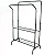 Arara Duas Colunas Com Telas C/Regulagem Larg. 1,20m x 2,10 - Imagem 1