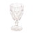 Conjunto 6 Taças Para Vinho De Vidro Diamond Transparente 325 ML - Imagem 2