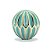 Bola De Cerâmica Decorativa Decorglass - Imagem 3