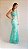 Vestido De Festa Longo Sereia Verde Tiffany - Imagem 1