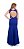 Vestido Longo Decote Costas Azul Royal - Imagem 3