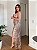 Vestido de Festa em Paetê Longo Lady com Fenda Dourado - Imagem 3