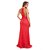 Vestido de Festa Longo Decote Costas Coral - Imagem 3