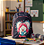 Mochila feminina infantil Lona  Escolar Passeio Resistente - Imagem 3