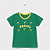 Camiseta Brasil verde e amarela infantil - Imagem 3