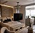 Suporte Giratório TV - Modelo Teto - Com Regulagem de Altura - Cor Brilhante - Aço Inox - Vidro Preto Para TV’s de 32” a 55” - Imagem 10