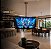 Suporte Giratório TV - Modelo Teto - Com Regulagem de Altura - Cor Brilhante - Aço Inox - Vidro Preto Para TV’s de 32” a 55” - Imagem 4