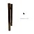 ESTOQUE - Puxador Porta Bronze Claro 1002 - 30cm total x 20cm entre furos - Tubular H - Alumínio (Não enferruja) - Imagem 3