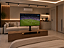 Suporte Giratório TV _ Fixação Móveis _ Modelo com Pino - Regulagem Altura de 56cm a 68cm - Cor Preto - Para TV's de 32" a 55" - Imagem 7
