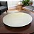 Prato Giratório Mesa - 90cm - Redondo - Vidro Temperado Branco - Imagem 2