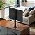 Suporte TV Fixo _ Fixação no Móvel / Mesa / Rack  _ Altura 50cm _ Cor Preto ou Branco _ Para TV’s de 32” a 86” _ Modelo Não Giratório - Imagem 1